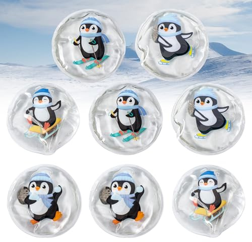 ACAREY Handwärmer Pinguin Taschenwärmer, Taschenwärmer Wiederverwendbar, Handwärmer Kleine Geschenke Adventskalender Für Kinder, Wärmepad Für Eisige Hände Taschenheizkissen, Sofortige Handwärmer