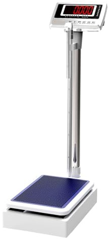Bilancia Elettronica Per Altezza E Peso, Bilancia Per Studio Medico, Bilancia Per Medico Intelligente, Bilance Mediche Professionali, Display Lcd Ad Alta Definizione, 440 Libbre/200 Kg