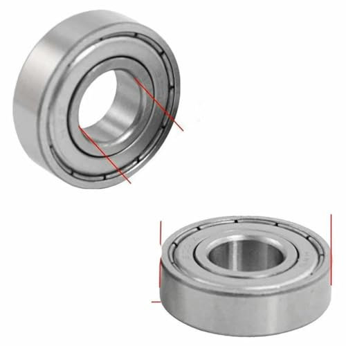 10–40 Stück Kugellager 608ZZ 623ZZ 626ZZ 687ZZ 607zz Miniatur-Rillenkugellager für Skateboard-Scooter-3D-Drucker Lager-40 Stück-608zz
