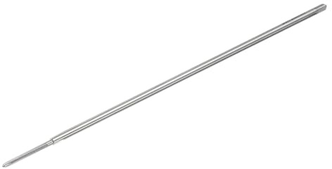 QUARKZMAN Metrisches Gewindebohrer M3x0,5x200mm, HSS6542 Gewindeschneider | Rechtshänder Spitzgewindebohrer Mit 3 Nuten, Gewindeschneidwerkzeug für Gusseisen, Kupfer, Legierung