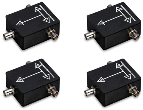 Eieenotee 4X Antenna Allocation Divide Signal From 1 to 2 for Antenna Distribution/Combiner Distributor Wireless Microphone