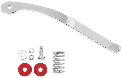 Cabilock Palanca Guitarra Eléctrica de Metal Accesorio para Puente Trémolo Brazo de Repuesto Plateado Compatible Sistema de Trémolo Adecuado para Principiantes y Músicos Adultos