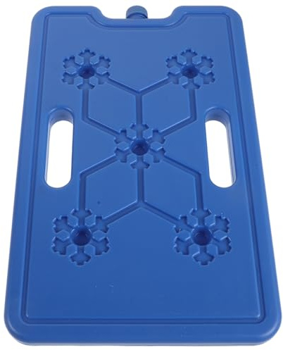 GALPADA Reusable 1300ml Ice Pack for Lunch Boxes and Cold Chain Shipping, Space-saving Thin Plastic Cooler Block Suitable for School Lunches and Fishing Trips