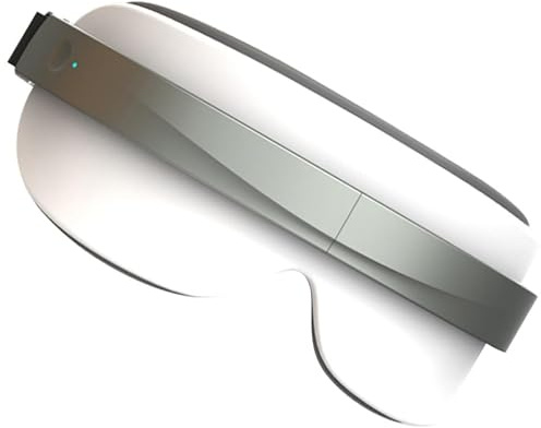 Masseur Oculaire USB Blanc en Abs, Appareil de Massage Yeux | Portable et Léger, Soin Oculaire Pratique, Adapté aux Yeux Secs la Fatigue