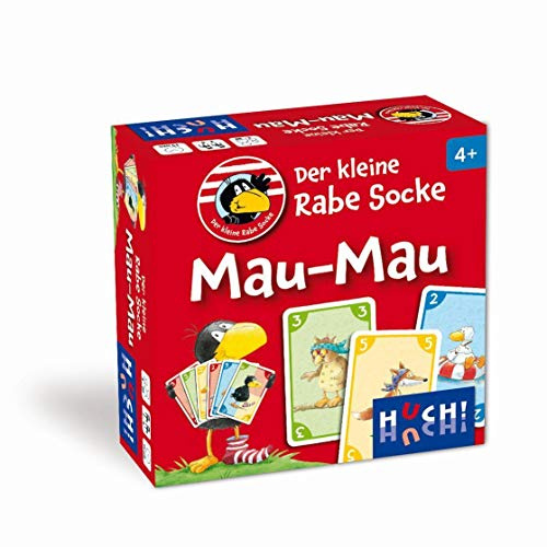HUCH! Der kleine Rabe Socke Mau Kinderspiel, Kartenspiel, ‎11 x 4 x 11 cm