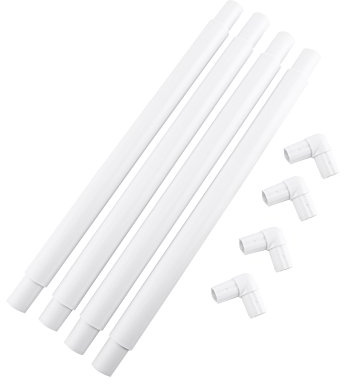 Kunststoff-Clip-Rahmen, Nadelspitzenwerkzeug Quadratischer Rechteck-Stickrahmen-Stickrahmen, Kunststoff-Kreuzstich-Rahmen, zum Quilten mit Seidenmalerei(43,1 * 43,1 cm)