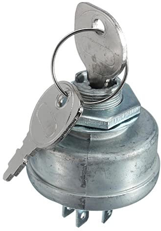 CENPEK Interrupteur d'allumage de rechange STD365402 24688 725-0267 925-0267 21064 42106 Craftsmna pour tracteur de pelouse avec 3 positions 5 termials 2 clés