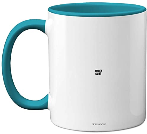 Stuff4 Nosey C**t Mug, Fun Sarcastic Gifts for Work Colleagues | Crude Rude Xmas Gift, Novelty Christmas Mug for Friends, Funny Secret Santa Gifts