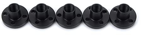 6 Stück Schwarz T8 Mutter 5 Größen Gewindespindel Mutter für 3D Drucker Z-Achse Leitspindeln Schrittmotor