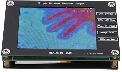 SEAFRONT Thermal Imager Telecamera a Infrarossi Termocamera Digitale Palmare Portatile Multifunzionale Schermo LCD 2,8 Pollici 320x240 Display ‑40℃ a +300℃