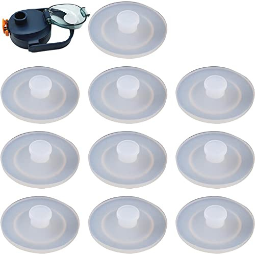 10 Pcs Silicone Water Bottle Lid Plug Non Spill Bottle Lid Plug Silicone Straw Hole Grommets Dust- Proof Plugs Cap Protector