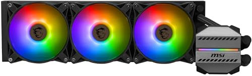 MSI MAG CORELIQUID M360 AIO CPU Refrigeración líquida - 12 vías Split-Flow de refrigeración por agua, tubos a prueba de evaporación, Soporta socket mainsteam como AM5 y 1700.