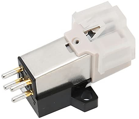 AT3600L Magnetic Cartridge Stylus, Moving Magnet LP Turntable Cartridge Phono Headshell Mount, Stereo Vinyl Stylus Record Player Needle Replacement Phonograph Cartridge