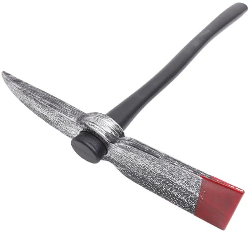 Vaguelly Halloween Requisiten Für Kostümpartys Realistischer Kunststoff-hexen-Hammer Hochwertiges Accessoire Für Halloween-Dekoration Und Cosplay Sicheres Langlebiges Material Für