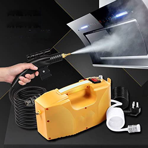 Miuxe Limpiador a Vapor De Alta Presión Y Alta Temperatura con 4 Boquillas 2600-3000W Sistema De Limpieza Profesional Portátil Bombeo Automático para Uso Comercial Doméstico