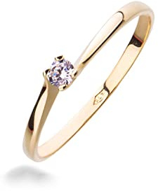 Sakrami Anello Solitario Sissi in Oro e Cubic Zirconia (17)