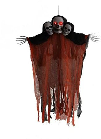 Frightening Specter Ornament Scary Halloween Hanging Pendant Elegant Halloween Party Decoration Charm Frightening Specter Parties Decoration