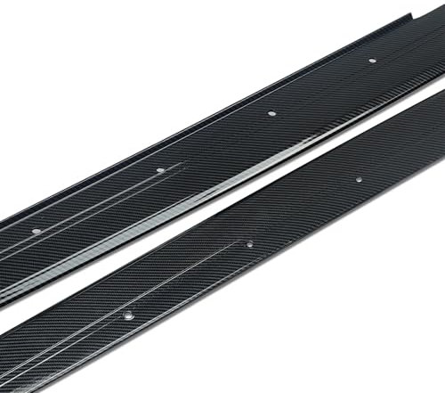 Auto Seitenschweller Seitenschweller-Erweiterungspanel Für F30 328i 330i 2012-2018 Carbon Look Car Side Skirt Splitter