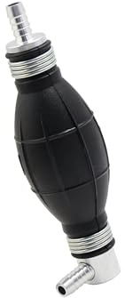 Partuto 8mm 5/16'' Rubber Fuel Line Hose Hand Primer Petrol Diesel Pump Bulb Replacement