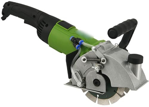 TYYMSMK Dual-blade Wall Chaser, 1800W Industrial-grade Wall Cutting Machine, Multi-functional Cutting Tool for Brick Walls, Cement Walls, and Concrete