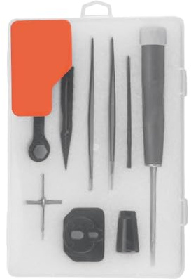 Angelrollen-Wartungs-Set – Demontagewerkzeug, Reparatur-Gadget, leichtes Wartungsinstrument, Outdoor-Angelausrüstung, effizienter Reinigungs-Organizer für Rollen, Wartung, Reisen, Sportabenteuer
