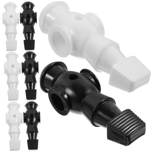 OHPHCALL Figure Da Calcio Balilla 26 Pezzi in Plastica, Giocatori Di Football Da Tavolo Sostitutivi, Accessori Per Calcio Balilla Per Aste Standard, Ricambi Per Tavoli Da Gioco in Ambienti Ricreativi