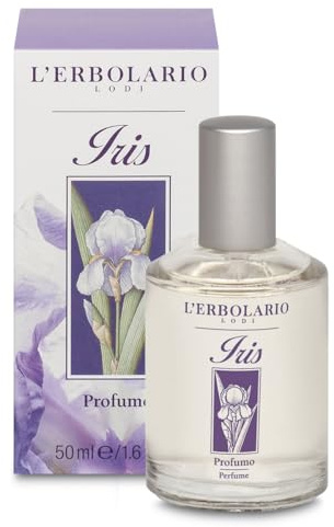 L'Erbolario Iris Profumo Donna - Eau de Parfum - Fragranza Femminile Fiorita e Cipriata - La Regina Delle Fragranze Erbolario - 50 ml