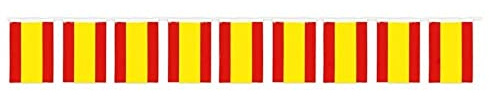 Guirca Guirnalda 50 m Banderas España 20x30, Multicolor (18508)