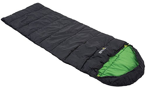 Regatta Hana 200 Adults Single Mummy Sleeping Bags, Rectangular, Spacious & Soft Touch Lining, Convertible Blanket - Perfect for Camping & Outdoors
