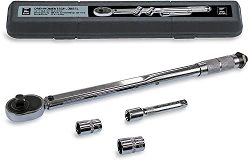ENVA MADE FOR QUALITY Drehmomentschlüssel 4TLG. Einstellbar von 10 bis 210 Nm Antrieb 1/2