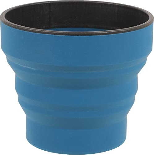 Lifeventure Silicon Ellipse zusammenklappbar und tragbare Becher für Camping, Reisen & Outdoor