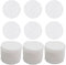 100PCS 30mm Round Aromatherapy Refill Pads Electric Humidifier Diffuser Refill Pads Scented Oil Pads for Scent Ball Plug-in Diffuser White