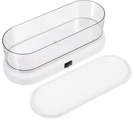 Nettoyeur de Lunettes Portable Blanc en Abs pour Table
