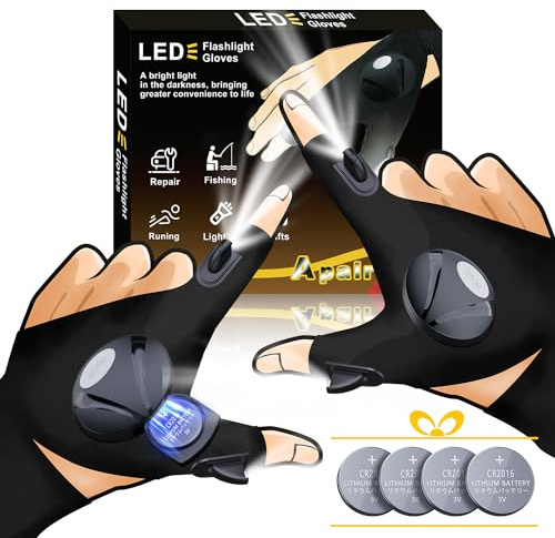 LOUISWARE LED Flashlight Gloves