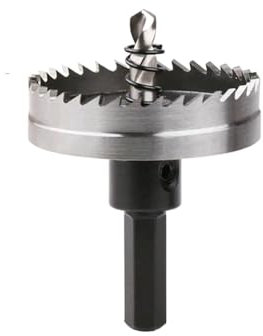 HSS Sierra perforadora Vástago hexagonal Juego de brocas de acero de alta velocidad Metal fino Acero inoxidable Plástico Caja eléctrica Herramientas para abridor de agujeros, 25 mm