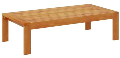 vidaXL Gartentisch 100x50x27 cm Massivholz Akazie