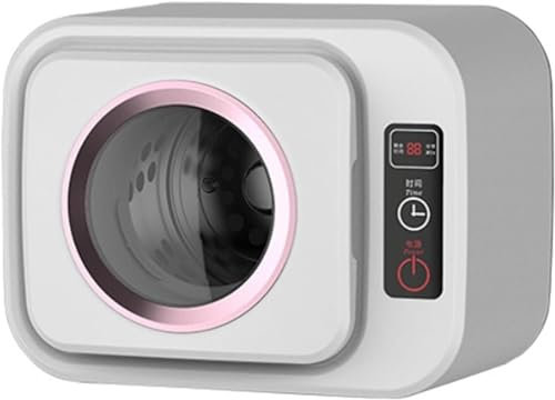 KJHYYPP Petit sèche-Linge Mural d'une capacité de 1 kg, Mini sèche-Linge électrique Portable, sèche-Linge Compact à Chargement Frontal (Vert) (White)