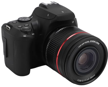 4K Digital Camera for Photography, 12x Optical Zoom 64MP 4K Camera with Anti Shaking, 3.0 Inch Flip Screen Vlogging Camera for Travel, 4K Video Compact HD Camera Travel Camera
