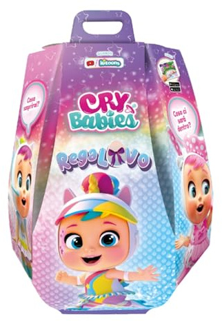 Cry Babies Huevo de Pascua Sorpresa, Caja Sorpresa Llena de Regalos Inesperados y Divertidos, una Pascua Especial, Multicolor, para Niñas y Niños a Partir de 3 Años