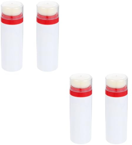 Yardwe 2 Sätze Körperpuder Flaschen Mit Puff Puder Aufbewahrungsbehälter Für Zuhause Praktische Puder Dose Für Unterwegs Für Babypflege Zufällige Flaschenfarbe 2 Stücke * 2