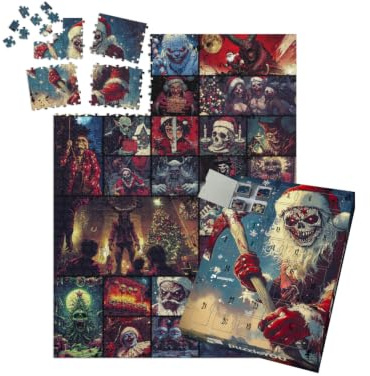 puzzleYOU: Puzzle-Adventskalender | „Horror Grusel Zombie Weihnacht“