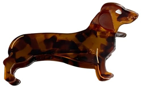 Pinza para el pelo de perro de dibujos animados – Clip para el pelo de cachorro , pasador de perro salchicha creativo, accesorio para el pelo de animal pequeño | lindo soporte para el pelo de
