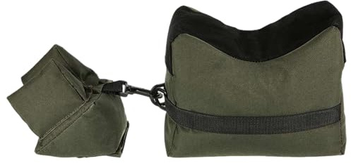 Hotainoys Schießauflage-Tasche, vordere und hintere Gewehrauflage, Schießsandsäcke aus Oxford-Stoff für Gewehre, Jagdgewehre