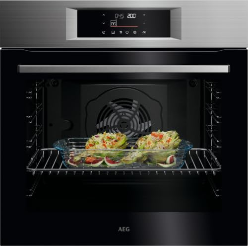 AEG Built-in Pyrolytic Oven OU5PB40PM, 72 L, Class A, Stainless Steel | Class A, 72 L capacity, SurroundCook, pyrolytic cleaning, AirFry, Stainless Steel