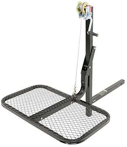 Viking Solutions Hitch Game Hoist, SWIVELIFT Deer Loading and Lifting System with Platform - Portable Hunting Accessories and Equipment for Truck and Pickup Vehicles