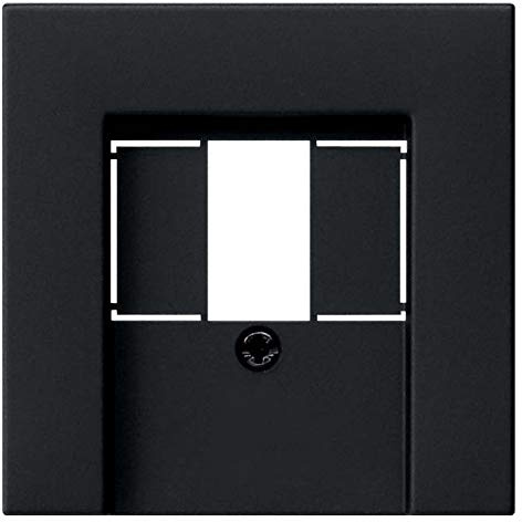 Abdeckung sw TAE USB 0276005 4010337036685 Gira