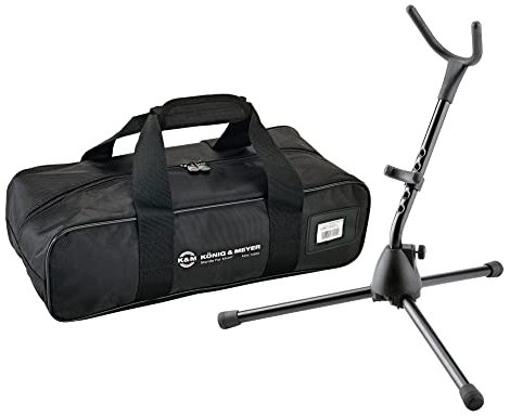K&M 14300 Saxophonständer Set inkl. Tasche