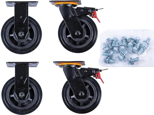 KS Tools 873.7014-R013P Rollen-Satz zu Werkstattwagen P45 inkl. Schrauben