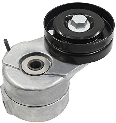 AISENPARTS Conjunto de tensor de correa de polea de repuesto para Chrysler Jeep Liberty KJ 2.5L 2.8L 4x4 2001-2008 5072440AC 5072440AB