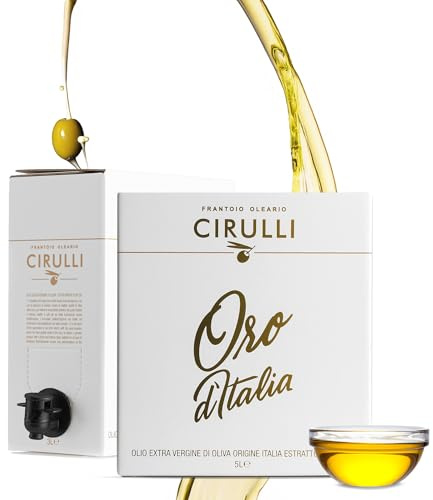 Cirulli Bag in Box Aceite de oliva virgen extra italiano extraído en frío, EVO (5 Litros)